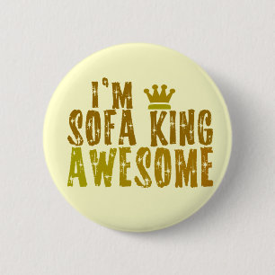 Chapa Redonda De 5 Cm Soy Sofa King Awesome
