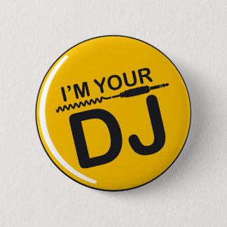 Chapa Redonda De 5 Cm Soy su DJ