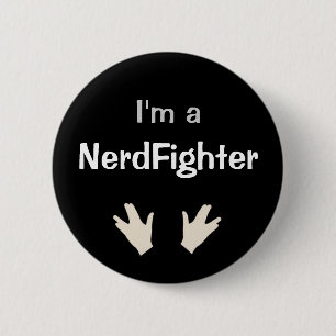 Chapa Redonda De 5 Cm Soy un NerdFighter - DFTBA