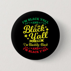 Chapa Redonda De 5 Cm Soy un orgullo negro africano negro africano negro
