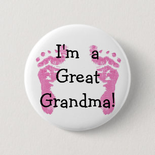 Chapa Redonda De 5 Cm ¡Soy una Gran Abuela!