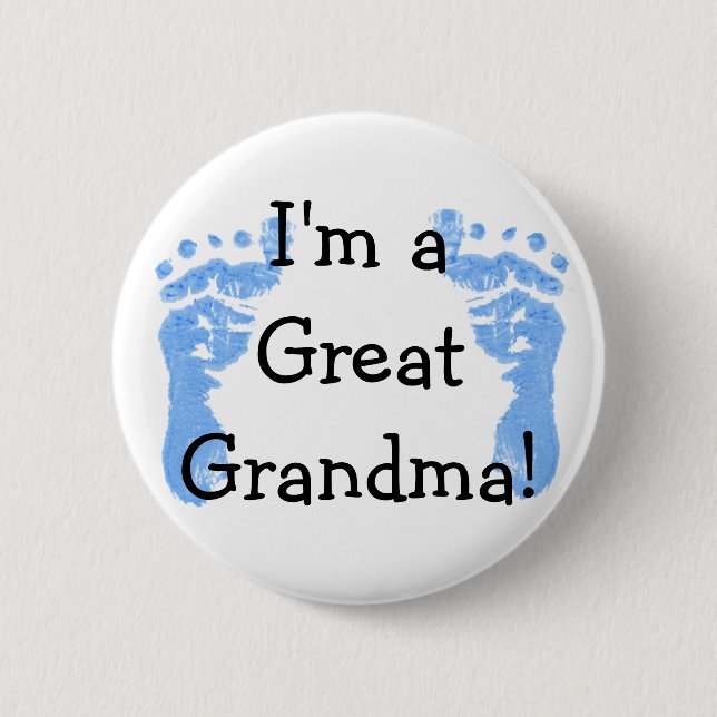 Chapa Redonda De 5 Cm ¡Soy una Gran Abuela! (Anverso)