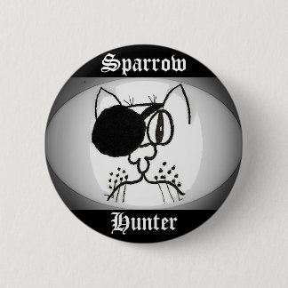 Chapa Redonda De 5 Cm Sparrow Hunter Pirate Kitty