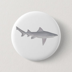 Chapa Redonda De 5 Cm Speartooth Shark