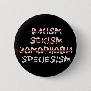 Chapa Redonda De 5 Cm Speciesism