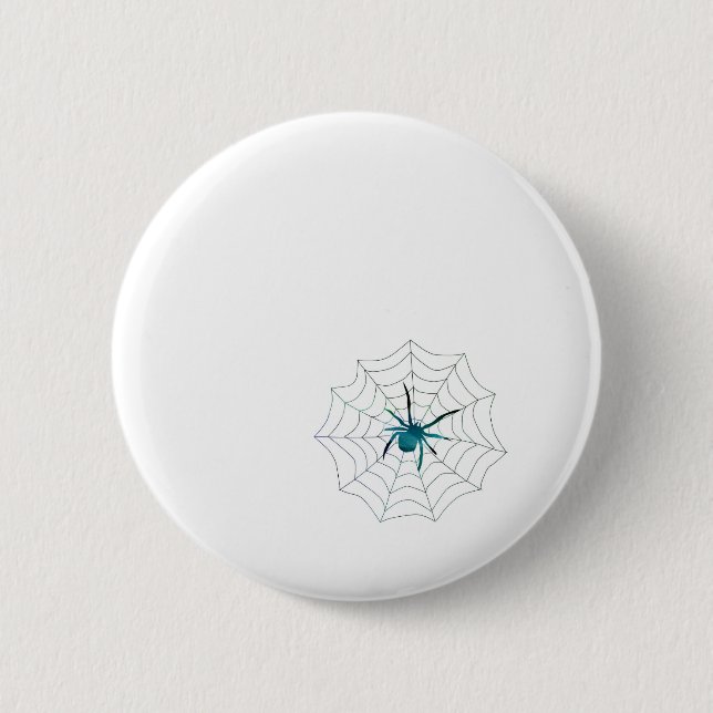 Chapa Redonda De 5 Cm Spider (Anverso)