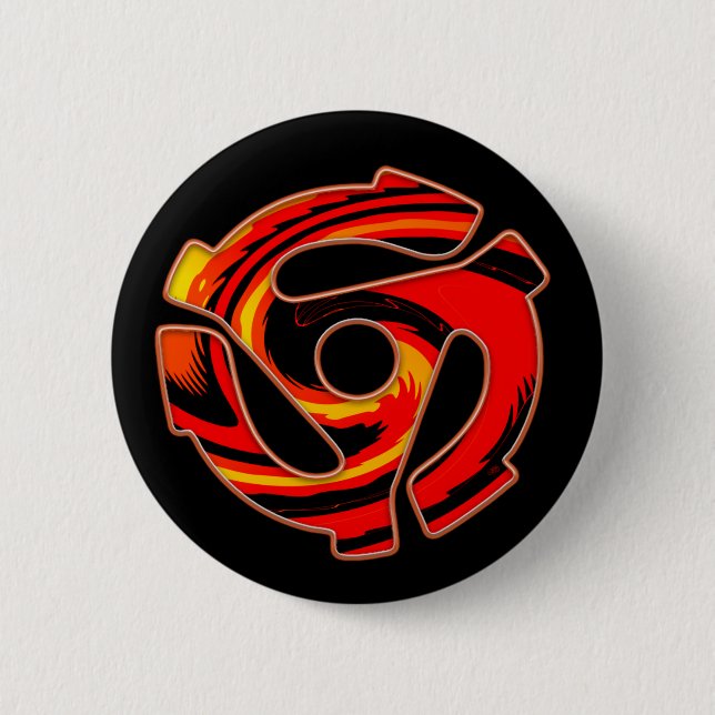 Chapa Redonda De 5 Cm Spider de 45 RPM (Anverso)