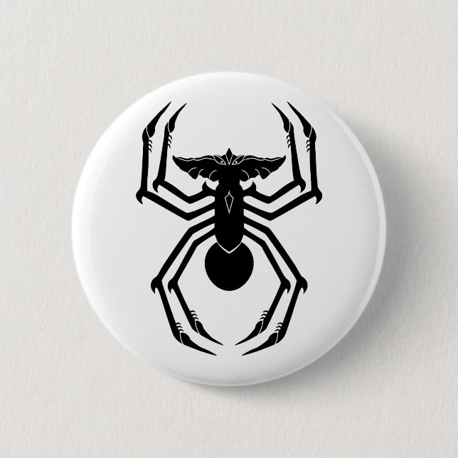 Chapa Redonda De 5 Cm SpiderGremlin (Anverso)
