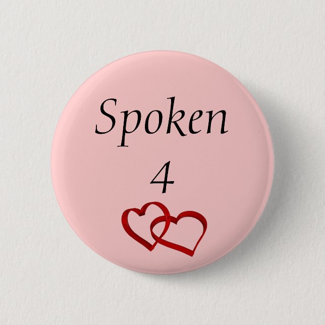Chapa Redonda De 5 Cm Spoken 4 pines (Anverso)