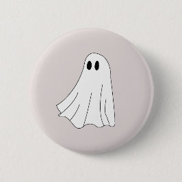 Chapa Redonda De 5 Cm Spooky Ghost