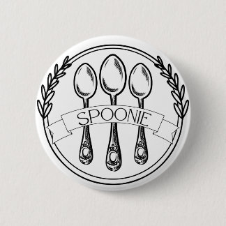 Chapa Redonda De 5 Cm Spoonie Chronic Illness Awareness Button