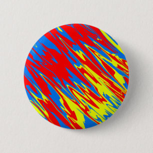 Chapa Redonda De 5 Cm Spray Paint Rojo Amarillo Azul