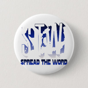Chapa Redonda De 5 Cm Spread the Word Christian