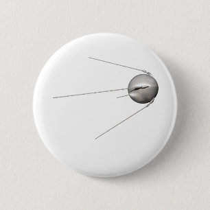 Chapa Redonda De 5 Cm Sputnik 1