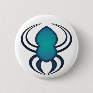 Chapa Redonda De 5 Cm Spyder Bleu