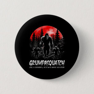 Chapa Redonda De 5 Cm Squatch Funny Bigfoot Dad Sasquatch Yeti Fathers D