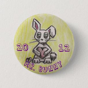 Chapa Redonda De 5 Cm Sr. Bunny 2012