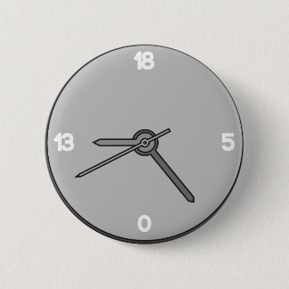 Chapa Redonda De 5 Cm Sr. E Clock Button
