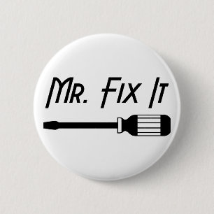 Chapa Redonda De 5 Cm Sr. Fix It