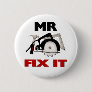 Chapa Redonda De 5 Cm Sr. Fix It