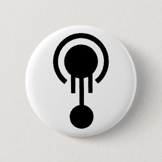 Chapa Redonda De 5 Cm Sr. Jellyfish Crop Circle Logo