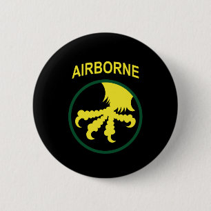 Chapa Redonda De 5 Cm SSI - 17ª División Aérea