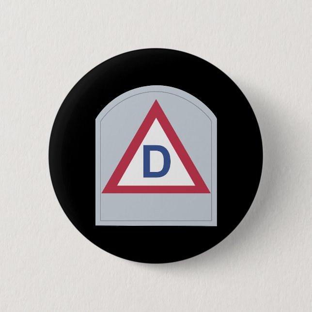 Chapa Redonda De 5 Cm SSI - 39ª División de Infantería (Anverso)