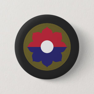 Chapa Redonda De 5 Cm SSI - 9ª División de Infantería