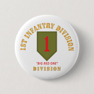 Chapa Redonda De 5 Cm SSI - Primera División de Infantería - Gran Red