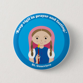 Chapa Redonda De 5 Cm St. Genevieve
