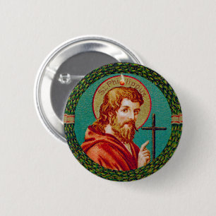 Chapa Redonda De 5 Cm St. Philip the Apostle (JMAS 10) Ronda
