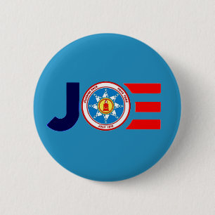 Chapa Redonda De 5 Cm Standing Rock Sioux para Joe 2020