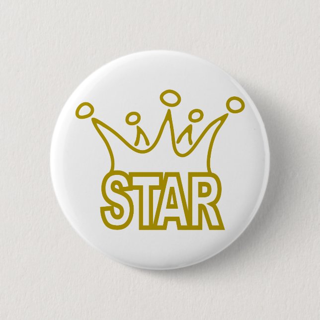 Chapa Redonda De 5 Cm Star-Crown.png (Anverso)