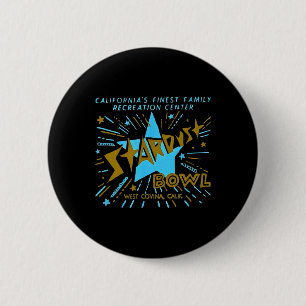 Chapa Redonda De 5 Cm Stardust Bowl Vintage Bowl Retro West Covina Lo