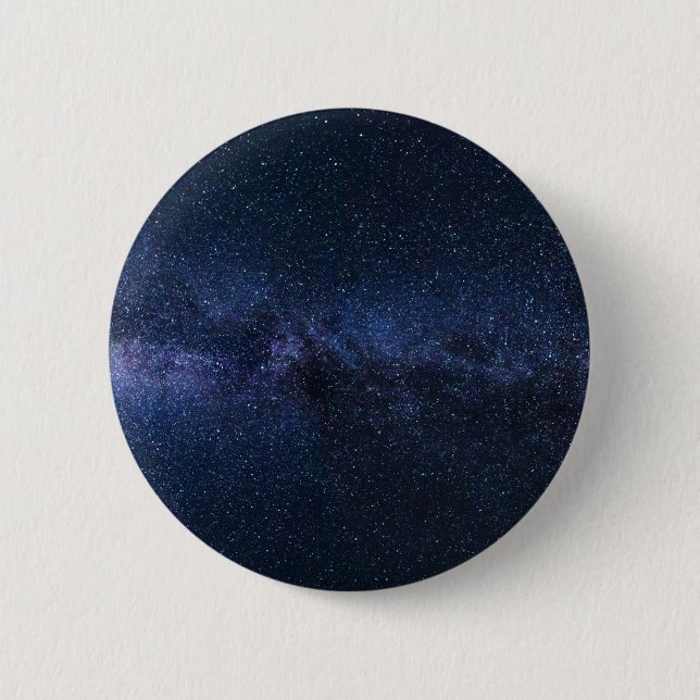 Chapa Redonda De 5 Cm Stars in the Milky Way (Anverso)