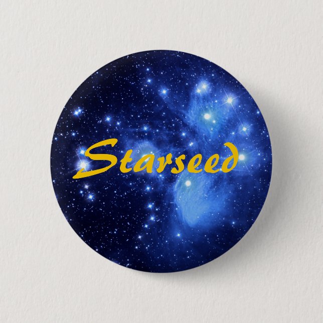 Chapa Redonda De 5 Cm Starseed (Anverso)