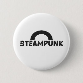Chapa Redonda De 5 Cm Steampunk Design – Minimalist Button