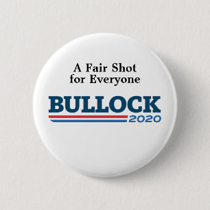 Chapa Redonda De 5 Cm Steve Bullock 2020