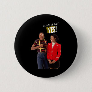 Chapa Redonda De 5 Cm Steve Urkel Family Dijo Que Sí. Pegatina