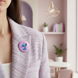 Chapa Redonda De 5 Cm Stitch Button