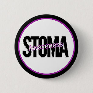 Chapa Redonda De 5 Cm Stoma Awareness
