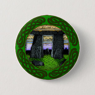 Chapa Redonda De 5 Cm Stonehenge