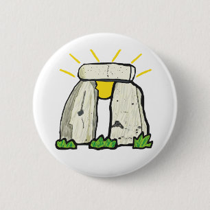 Chapa Redonda De 5 Cm Stonehenge