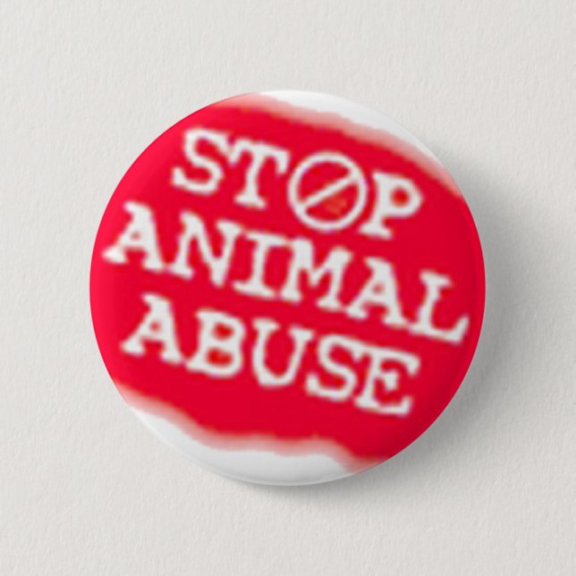 Chapa Redonda De 5 Cm stop_abuse (Anverso)