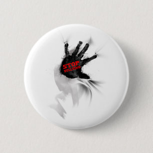 Chapa Redonda De 5 Cm Stop Bullying