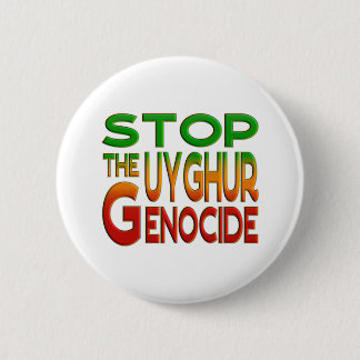 CHAPA REDONDA DE 5 CM STOP THE UYGHUR GENOCIDE