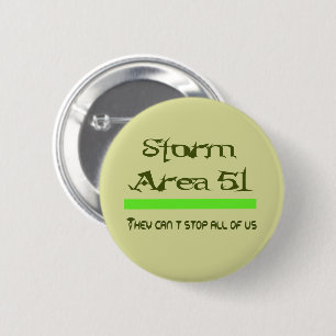 Chapa Redonda De 5 Cm Storm Area 51