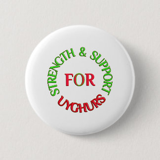 CHAPA REDONDA DE 5 CM STRENGTH & SUPPORT FOR UYGHURS
