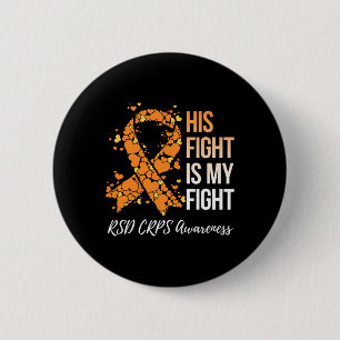 Chapa Redonda De 5 Cm Su Lucha Es Mi Conciencia De Rsd Crps 1