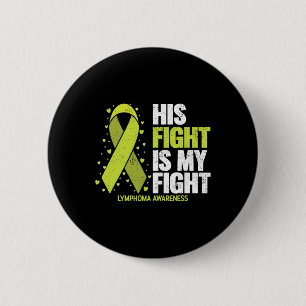 Chapa Redonda De 5 Cm Su lucha es mi lucha Conciencia del cáncer de sang